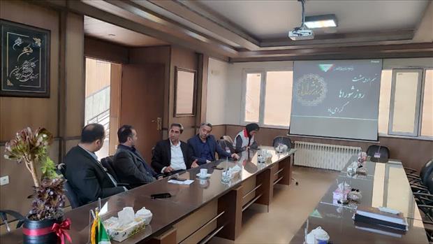 دیدار مسئولین شهرستان جهت تبریک روز شوراها