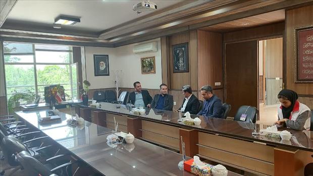 دیدار مسئولین شهرستان جهت تبریک روز شوراها